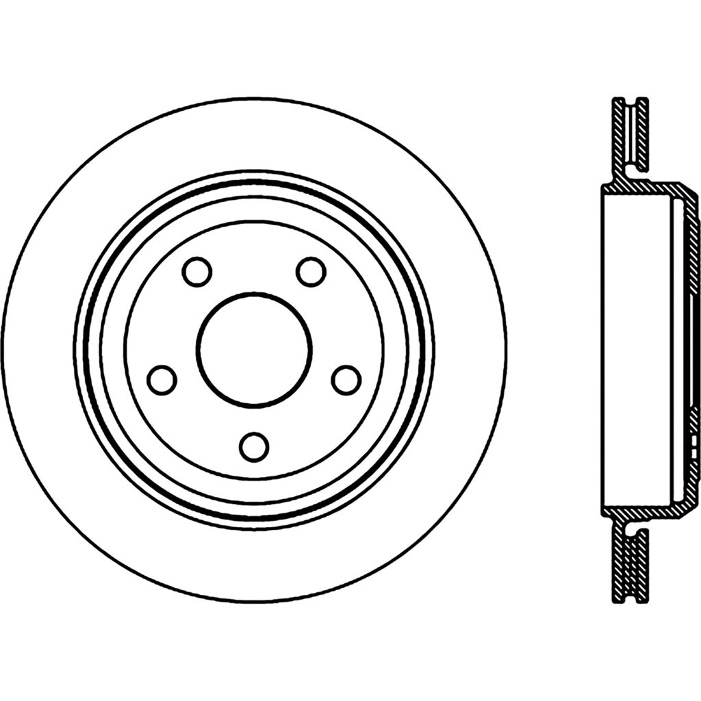 Sport Cross Drilled Brake Rotor