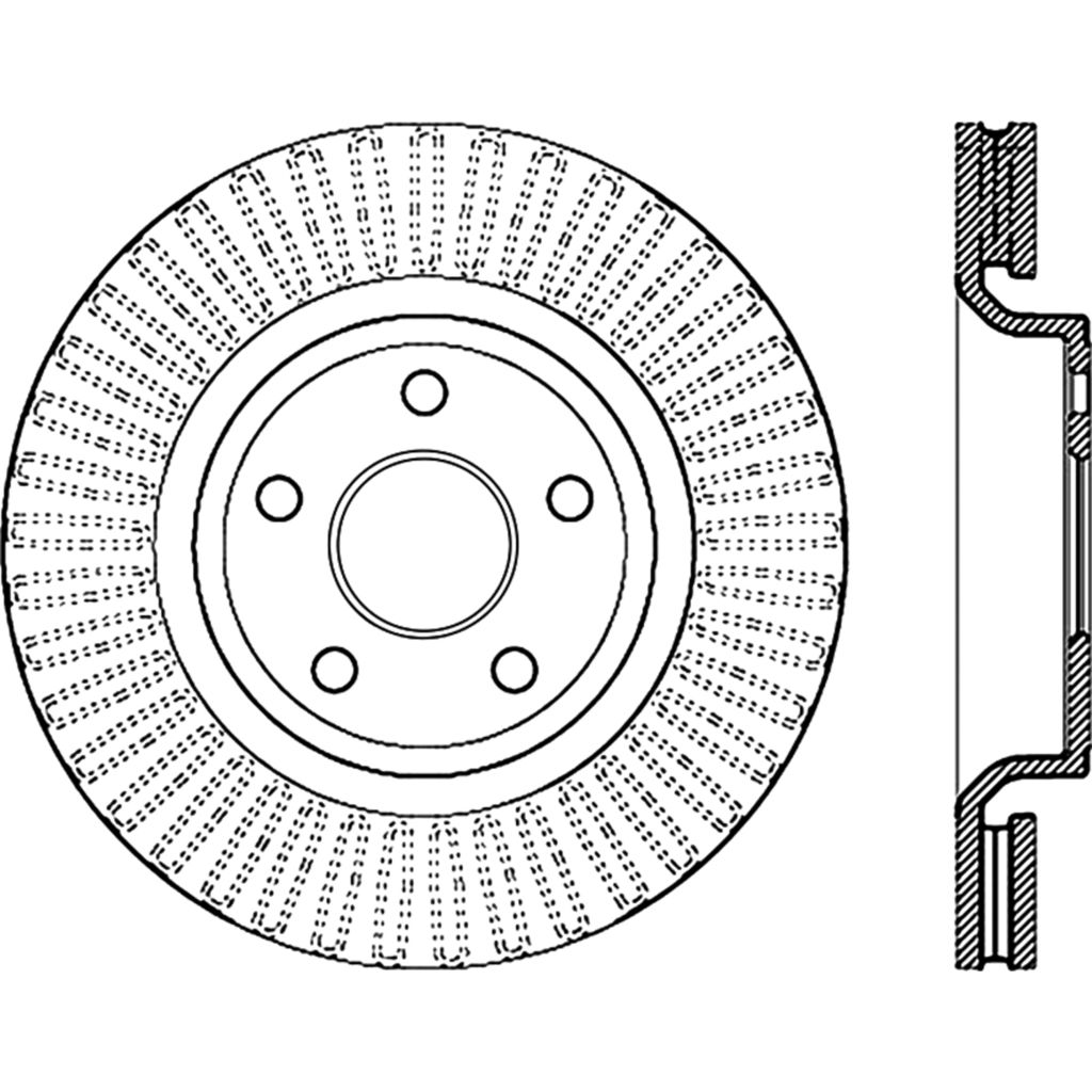 Sport Cross Drilled Brake Rotor
