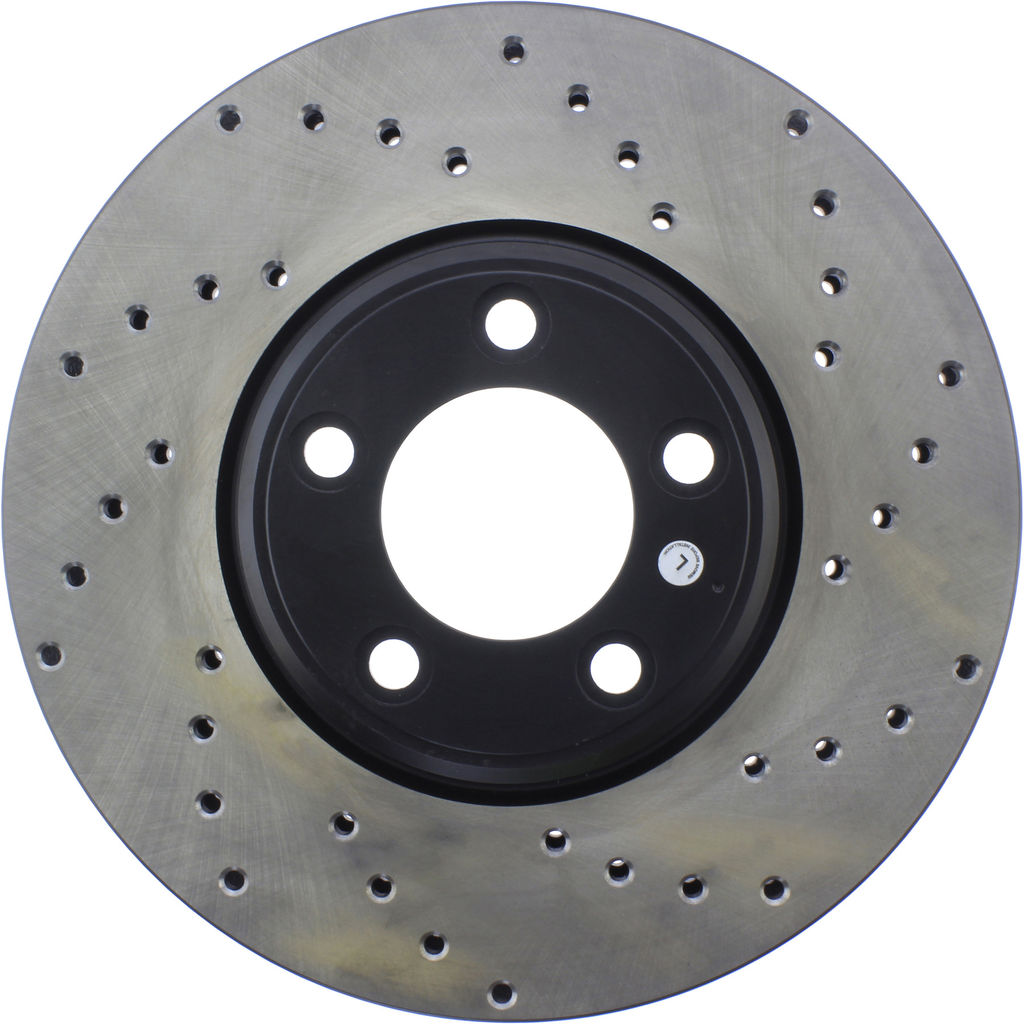 Stoptech 128.61060L - Sport Cross Drilled Brake Rotor