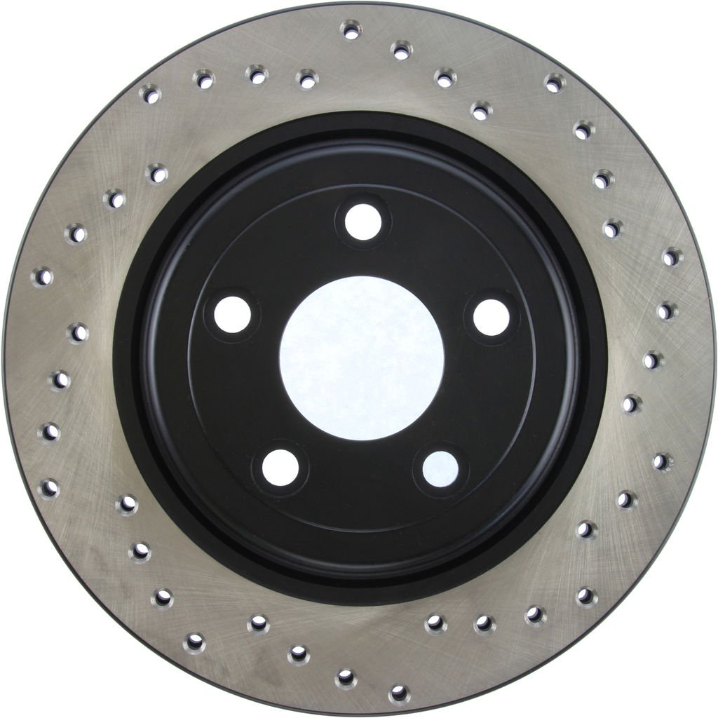 Stoptech 128.61062L - Sport Cross Drilled Brake Rotor