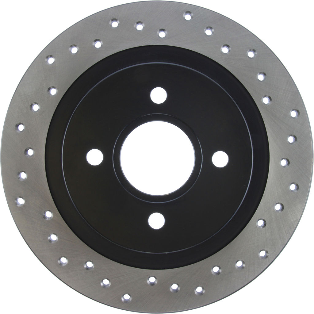 Stoptech 128.61074L - Sport Cross Drilled Brake Rotor