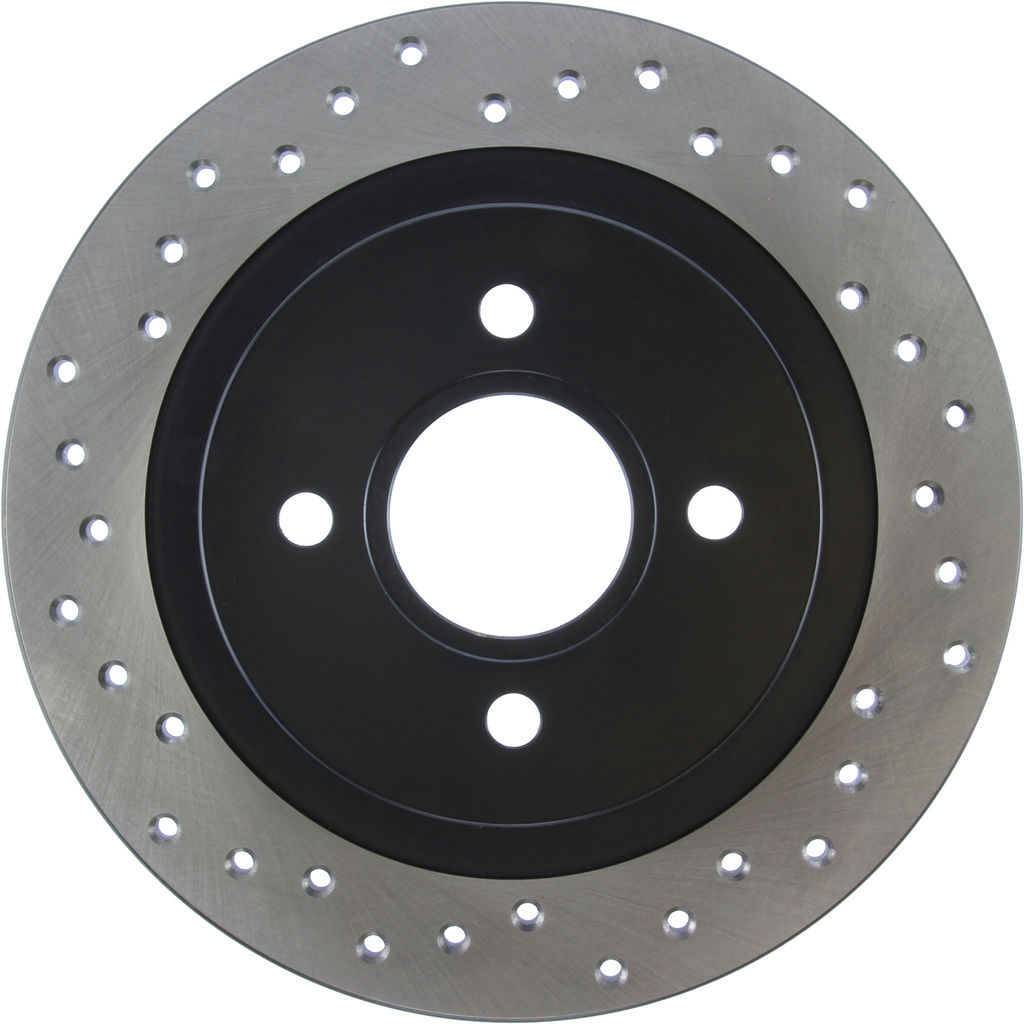 Stoptech 128.61074R - Sport Cross Drilled Brake Rotor