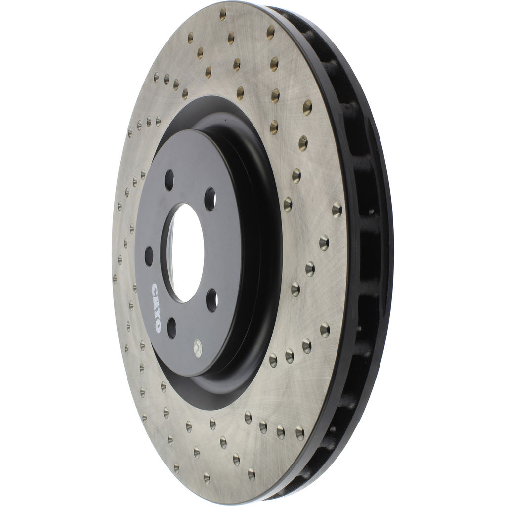 Stoptech 128.61089L - Sport Cross Drilled Brake Rotor