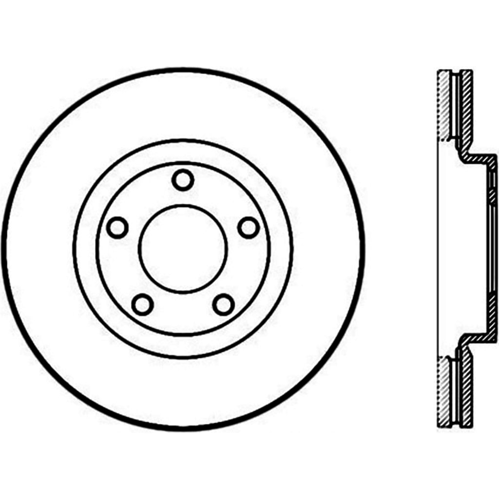 Sport Cross Drilled Brake Rotor