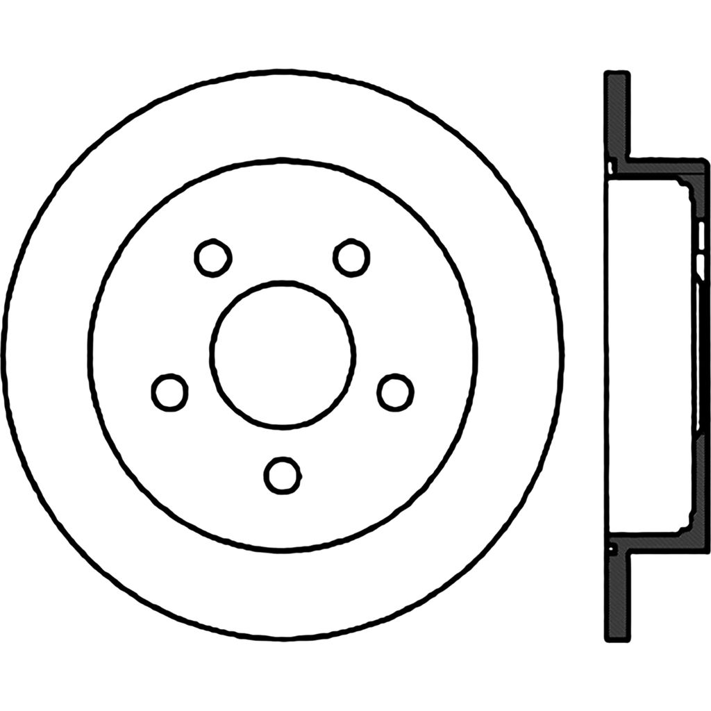 Sport Cross Drilled Brake Rotor