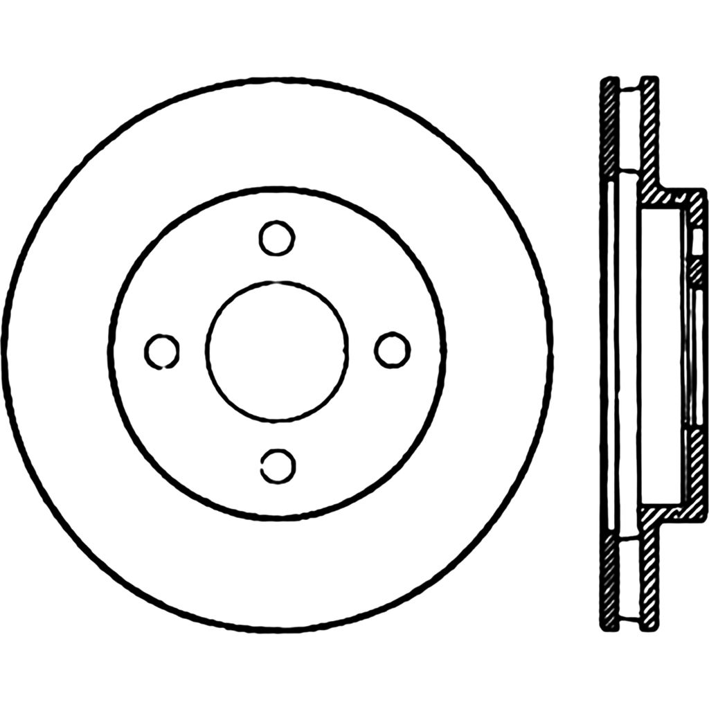 Sport Cross Drilled Brake Rotor