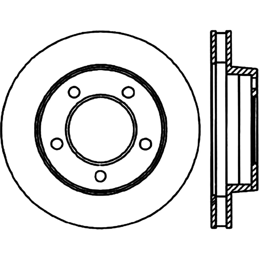 Sport Cross Drilled Brake Rotor