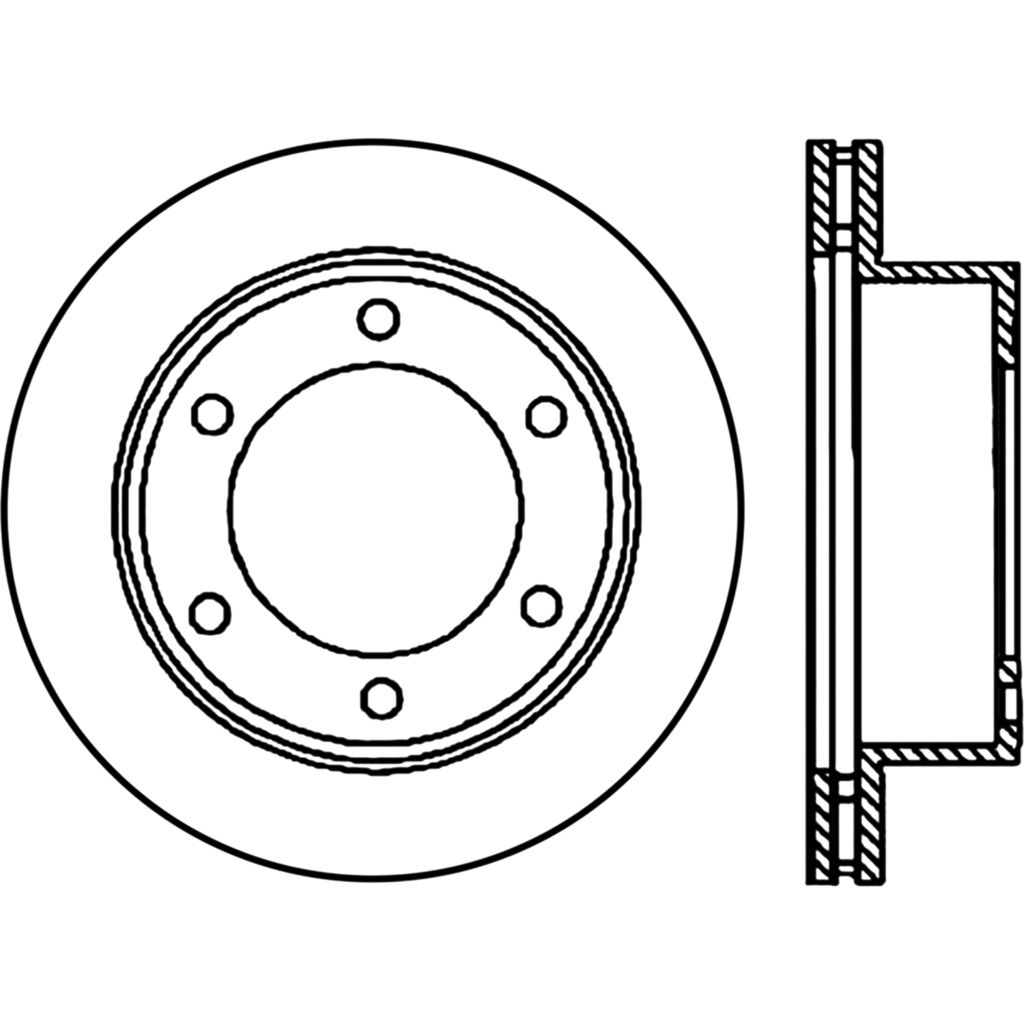 Sport Cross Drilled Brake Rotor