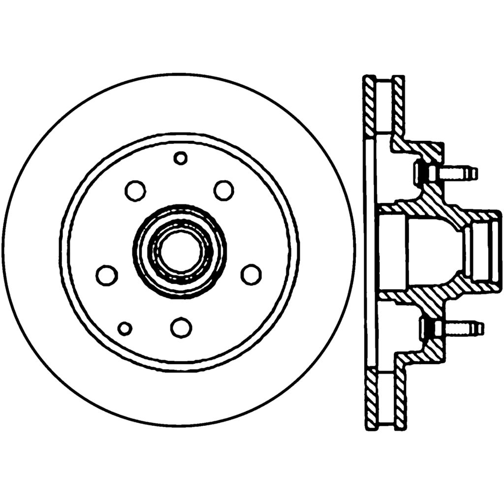 Sport Cross Drilled Brake Rotor