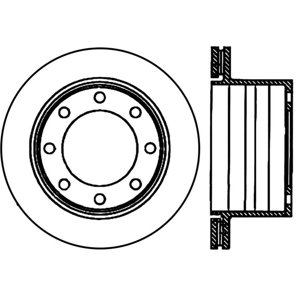 Sport Cross Drilled Brake Rotor