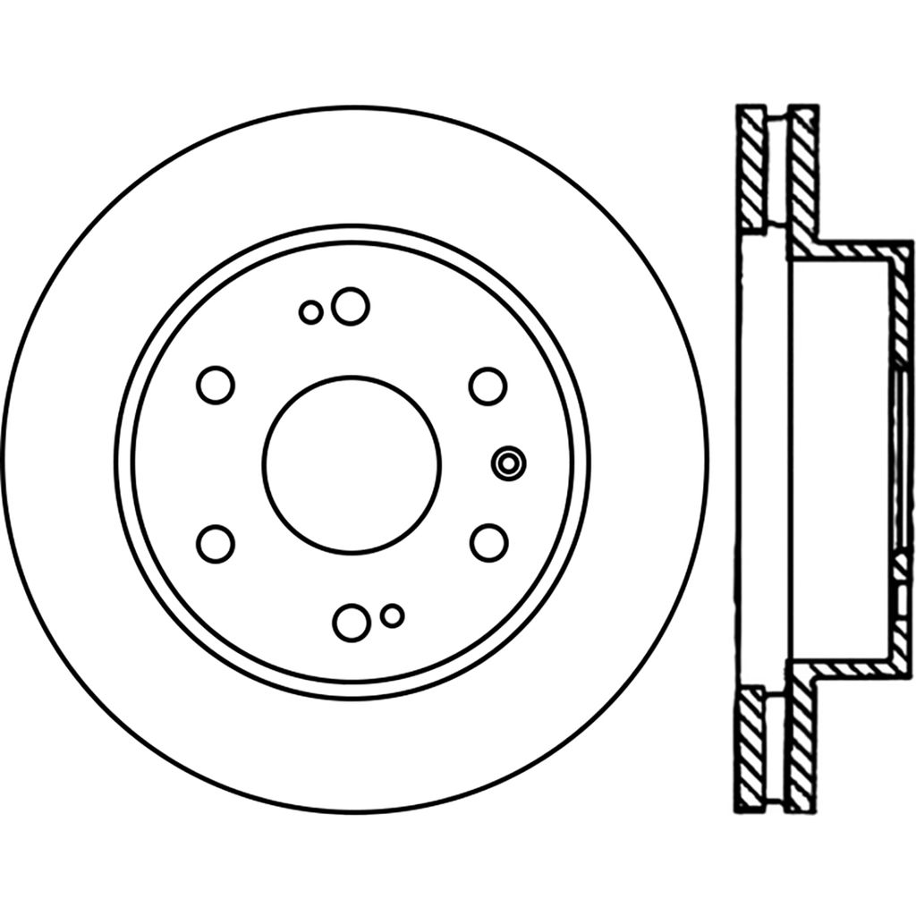 Sport Cross Drilled Brake Rotor