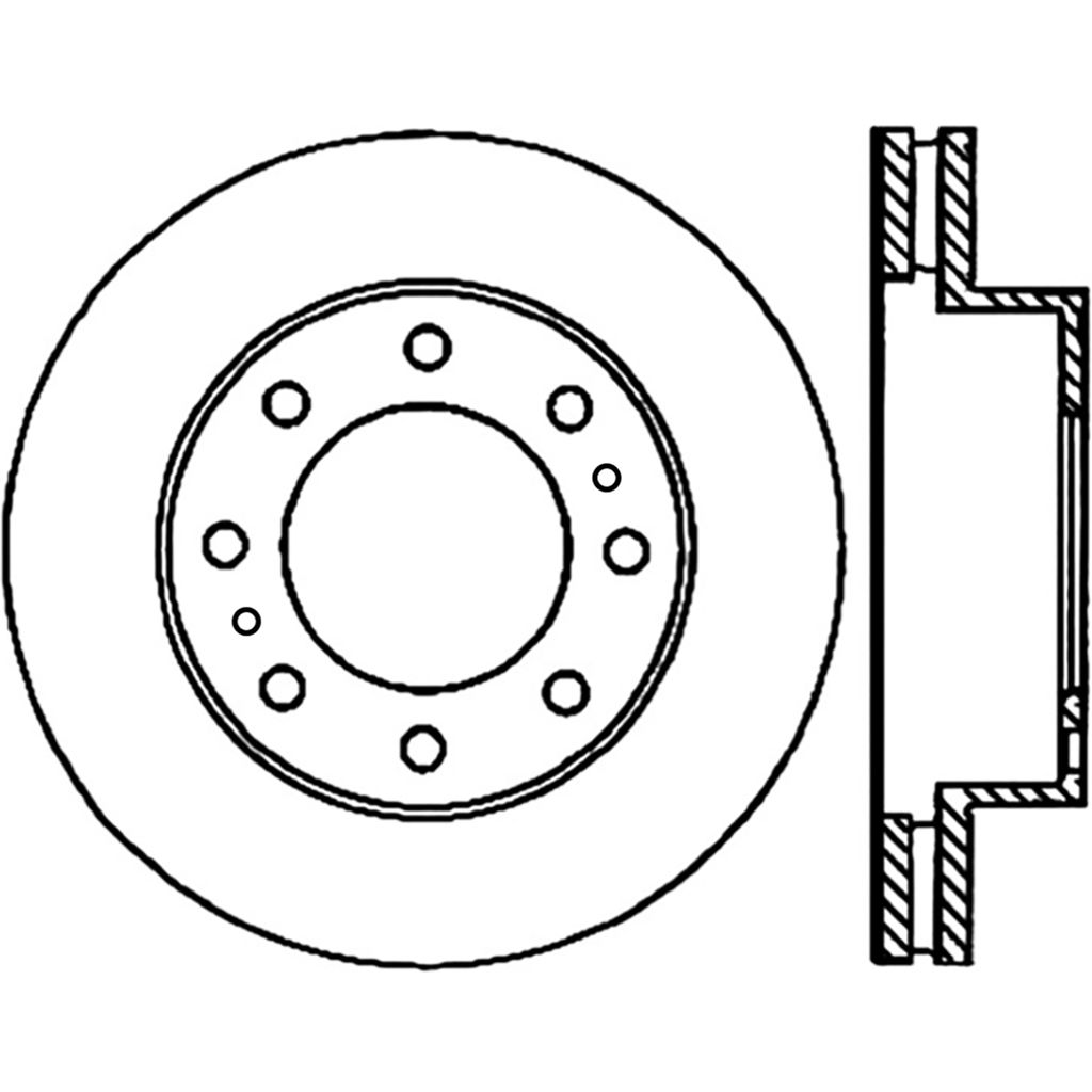 Sport Cross Drilled Brake Rotor