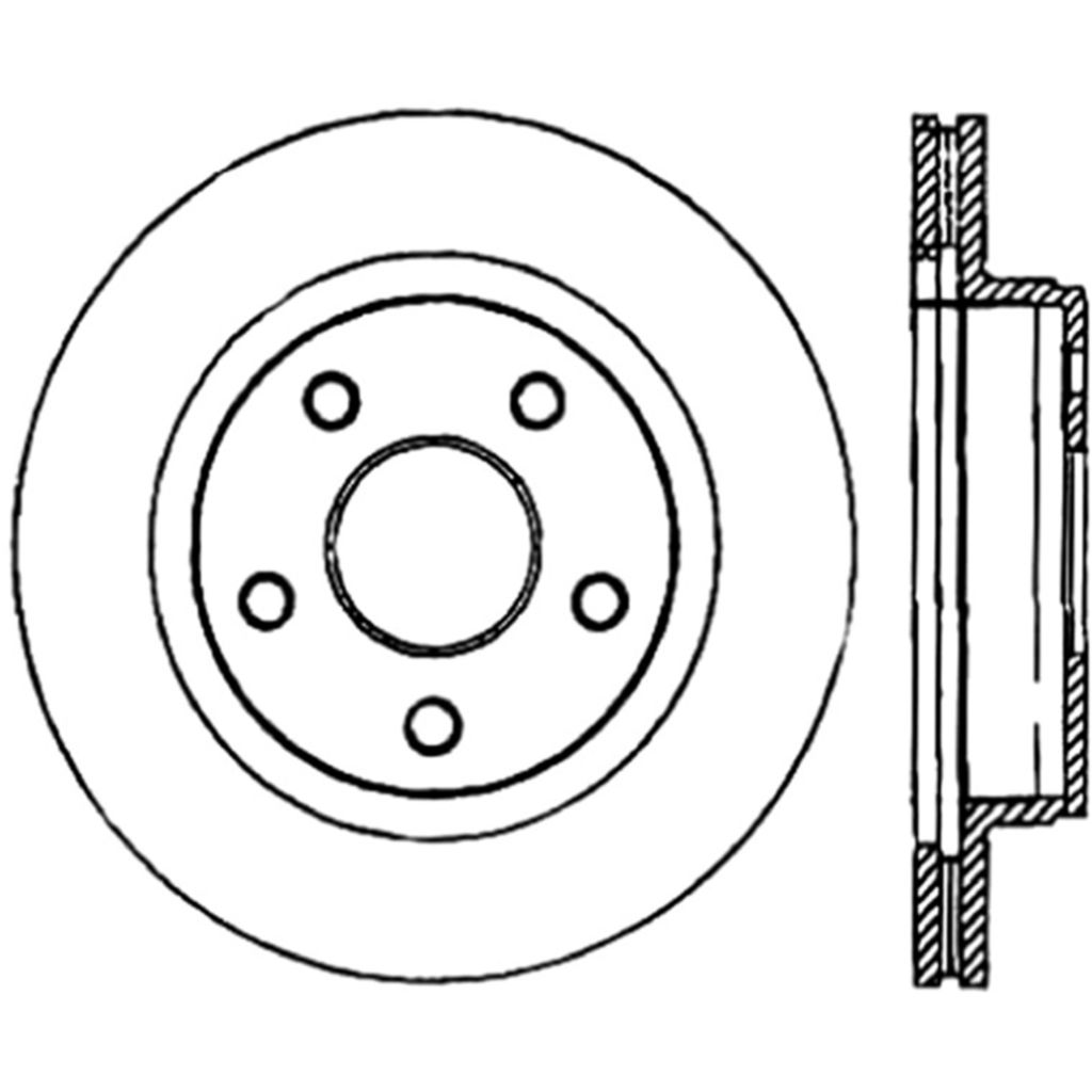 Sport Cross Drilled Brake Rotor
