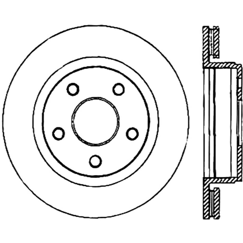 Sport Cross Drilled Brake Rotor