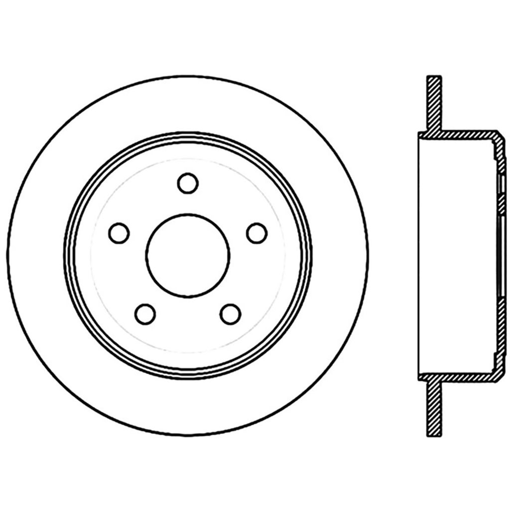 Sport Cross Drilled Brake Rotor