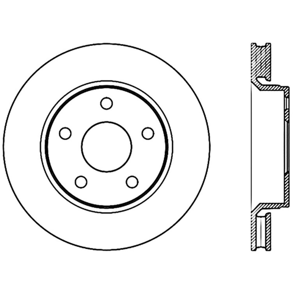 Sport Cross Drilled Brake Rotor