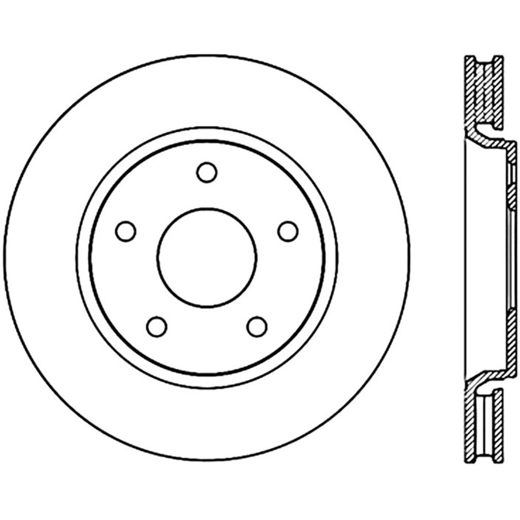 Sport Cross Drilled Brake Rotor