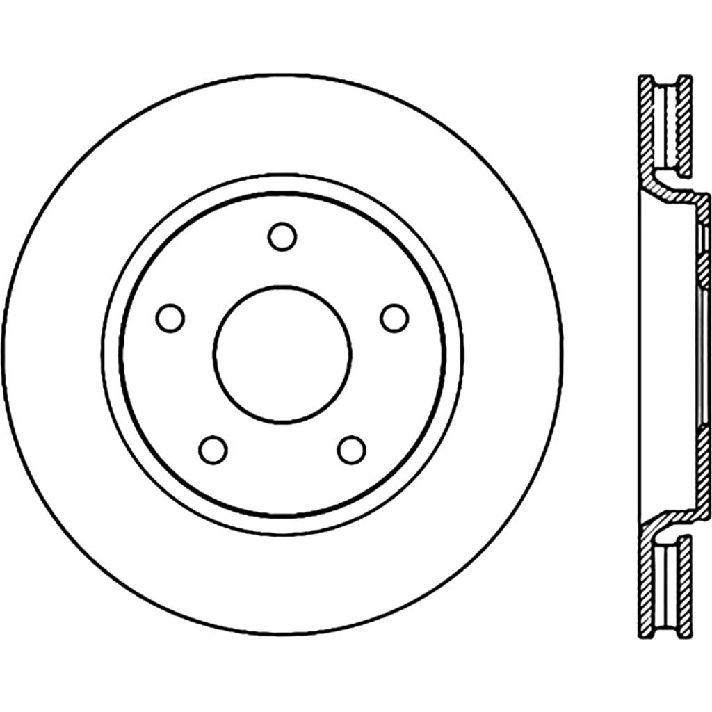 Sport Cross Drilled Brake Rotor