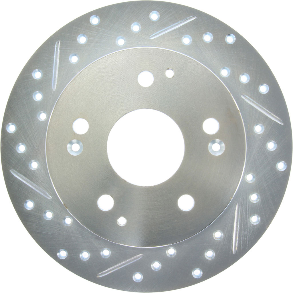 Select Sport Drilled and Slotted Brake Rotor