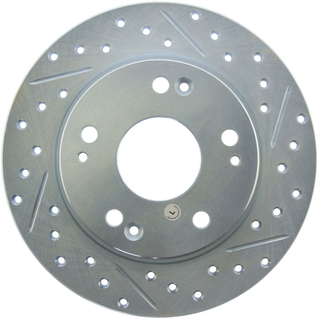 Select Sport Drilled and Slotted Brake Rotor