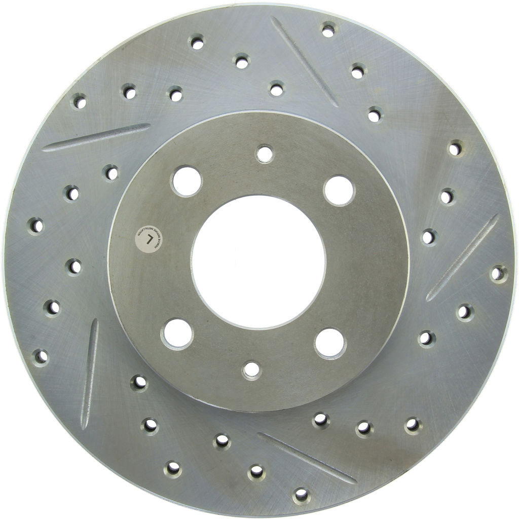 Select Sport Drilled and Slotted Brake Rotor