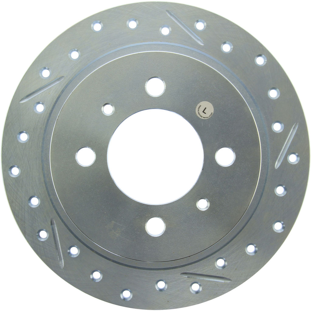 Select Sport Drilled and Slotted Brake Rotor
