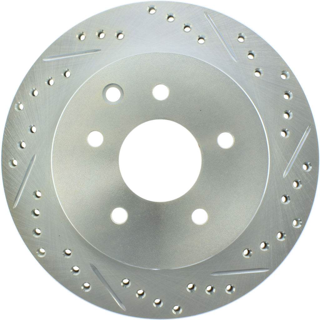 Select Sport Drilled and Slotted Brake Rotor