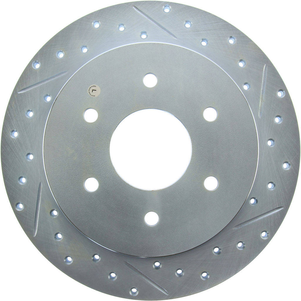 Select Sport Drilled and Slotted Brake Rotor