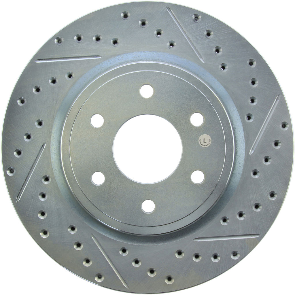 Select Sport Drilled and Slotted Brake Rotor