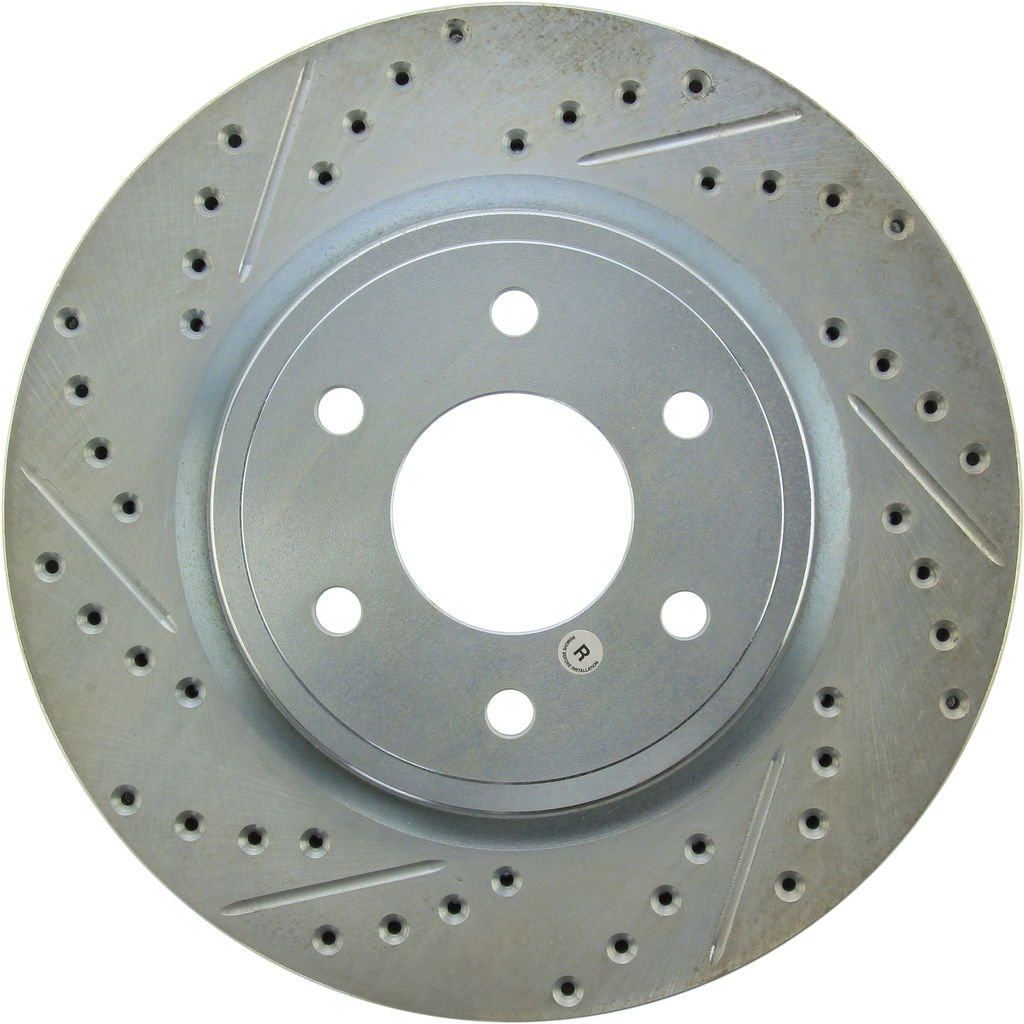 Select Sport Drilled and Slotted Brake Rotor