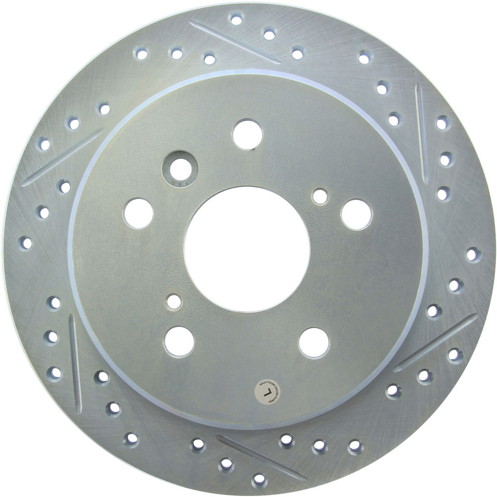 Select Sport Drilled and Slotted Brake Rotor