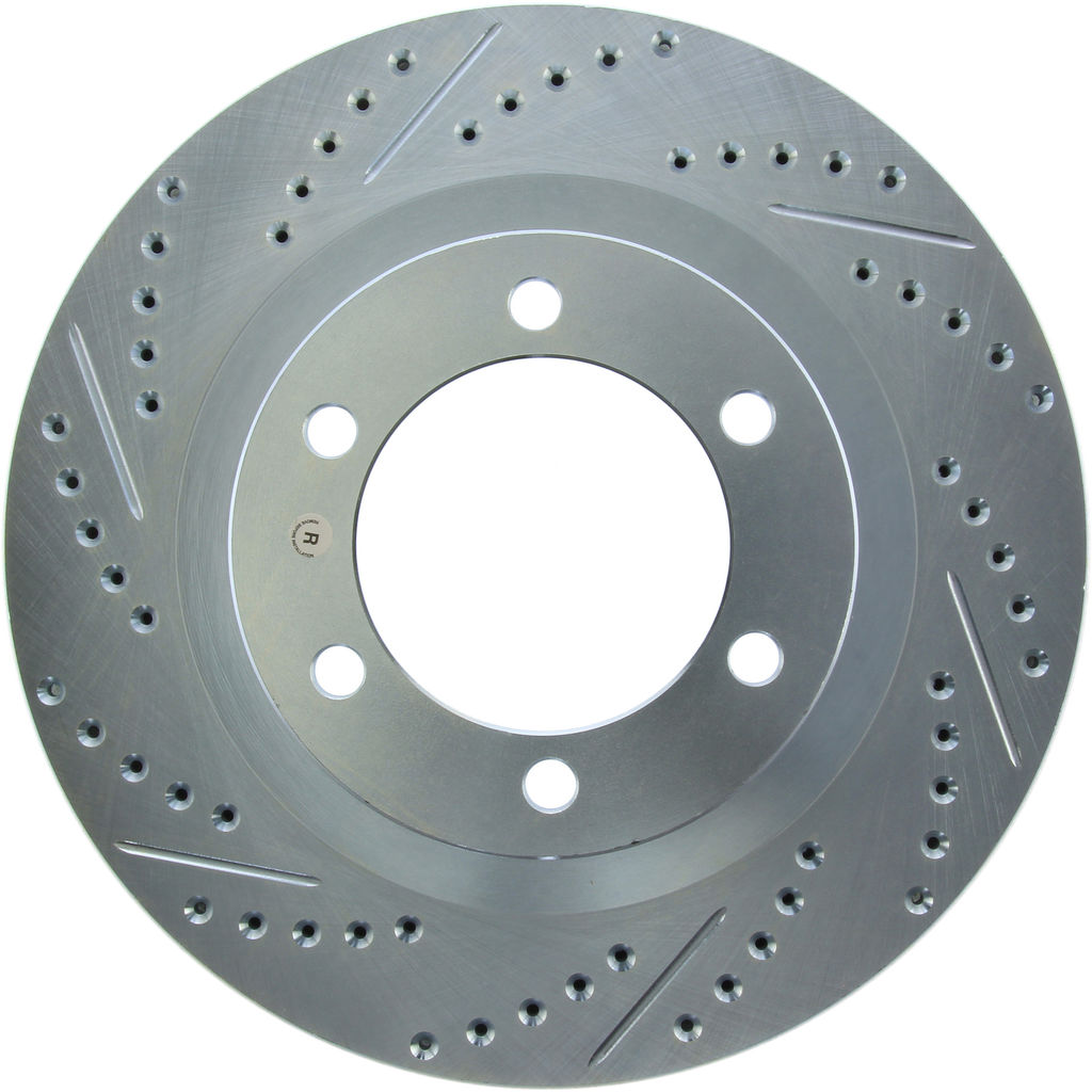 Select Sport Drilled and Slotted Brake Rotor
