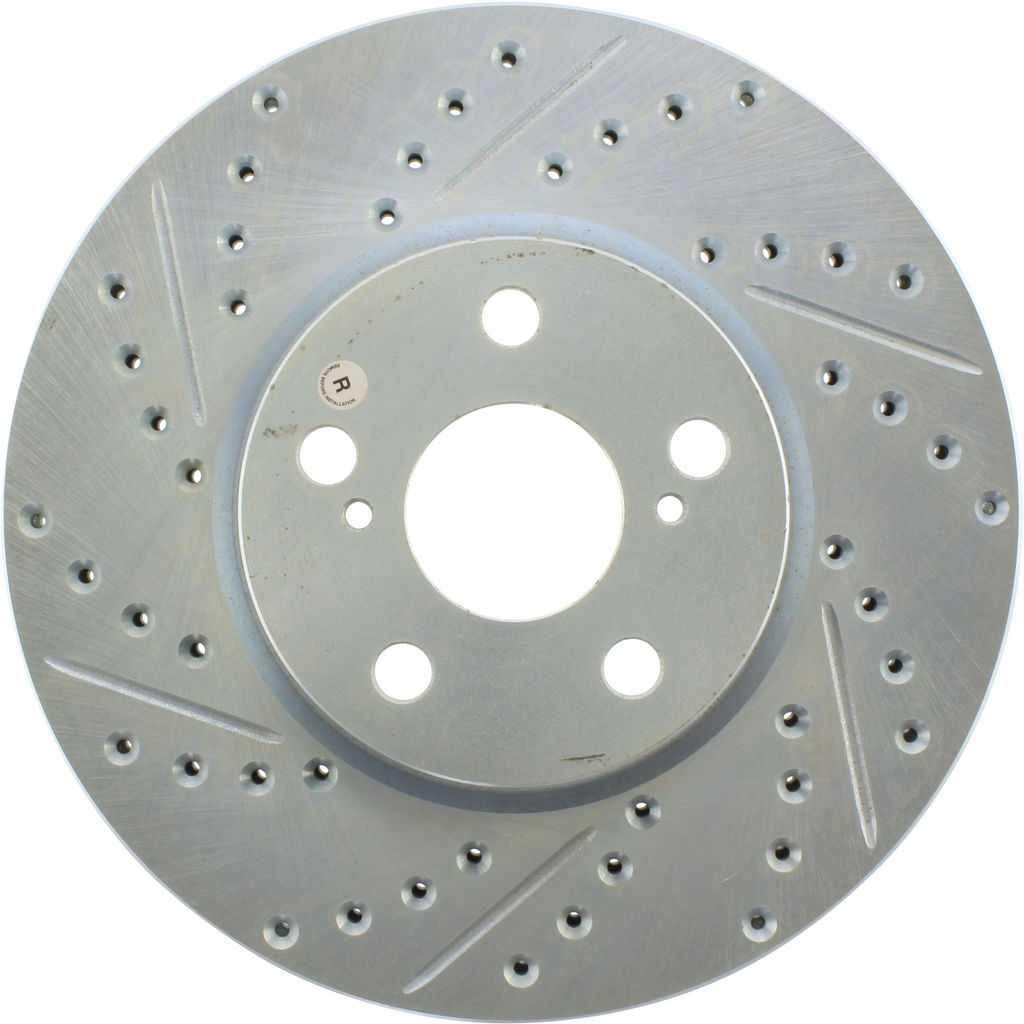 Select Sport Drilled and Slotted Brake Rotor