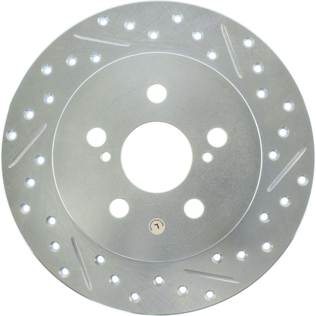 Select Sport Drilled and Slotted Brake Rotor