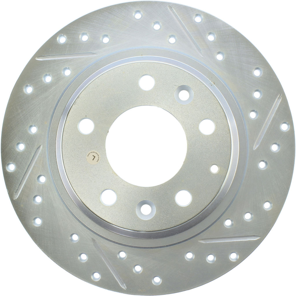 Stoptech 227.45064L - Select Sport Drilled and Slotted Brake Rotor