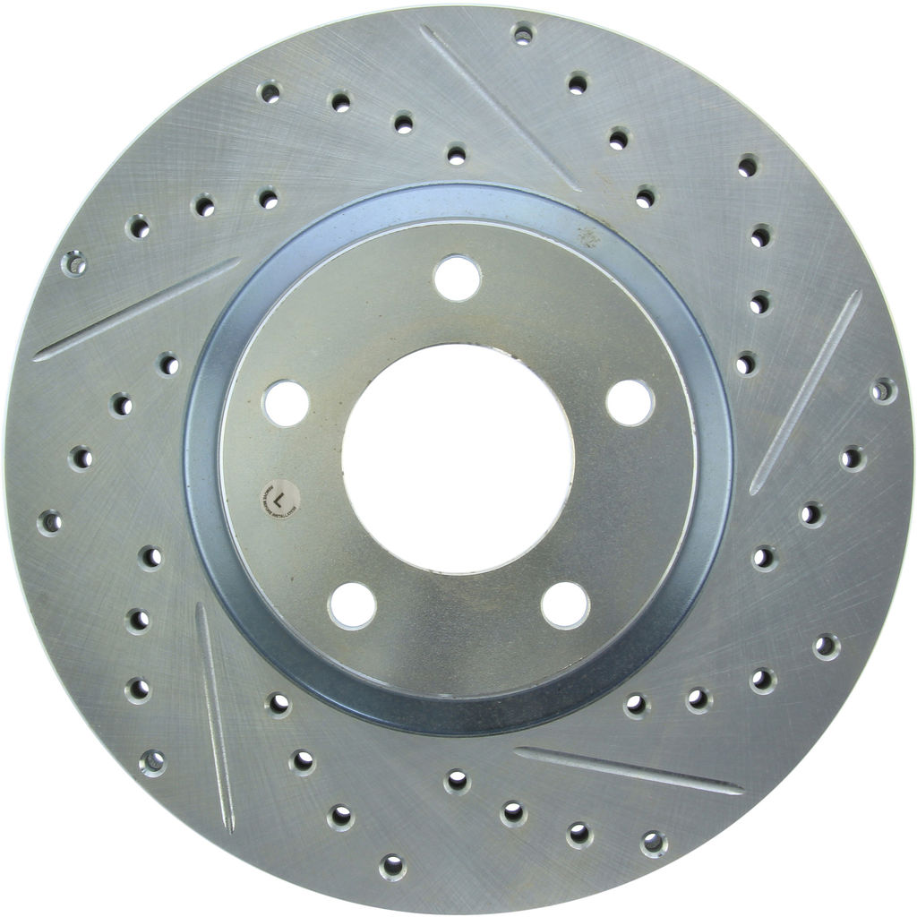 Stoptech 227.45069L - Select Sport Drilled and Slotted Brake Rotor