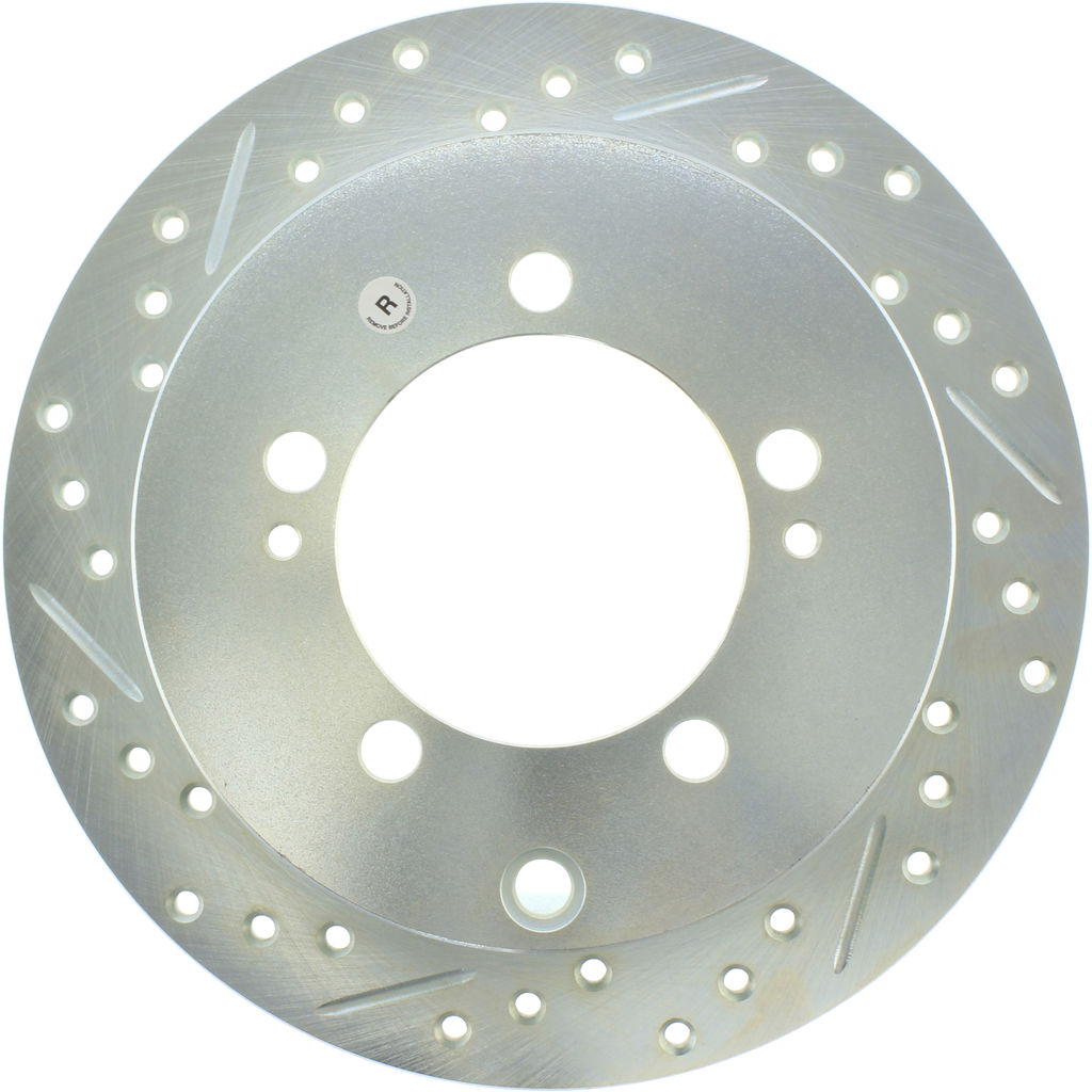 Select Sport Drilled and Slotted Brake Rotor