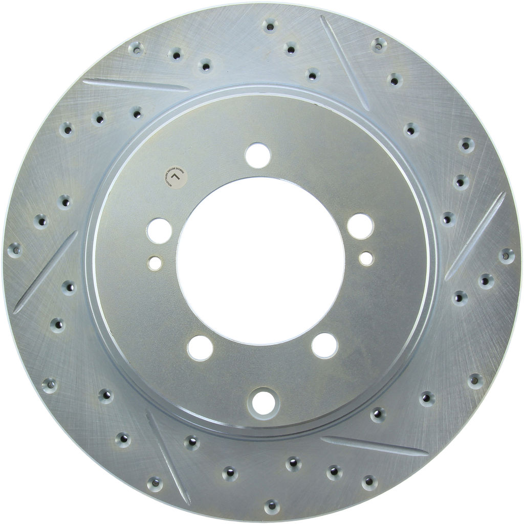 Select Sport Drilled and Slotted Brake Rotor
