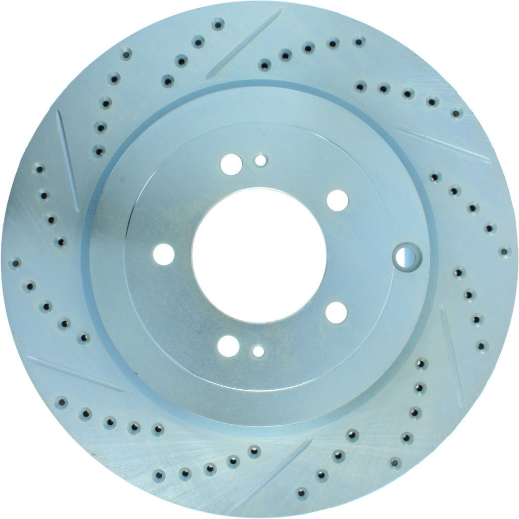 Stoptech 227.46075R - Select Sport Drilled and Slotted Brake Rotor