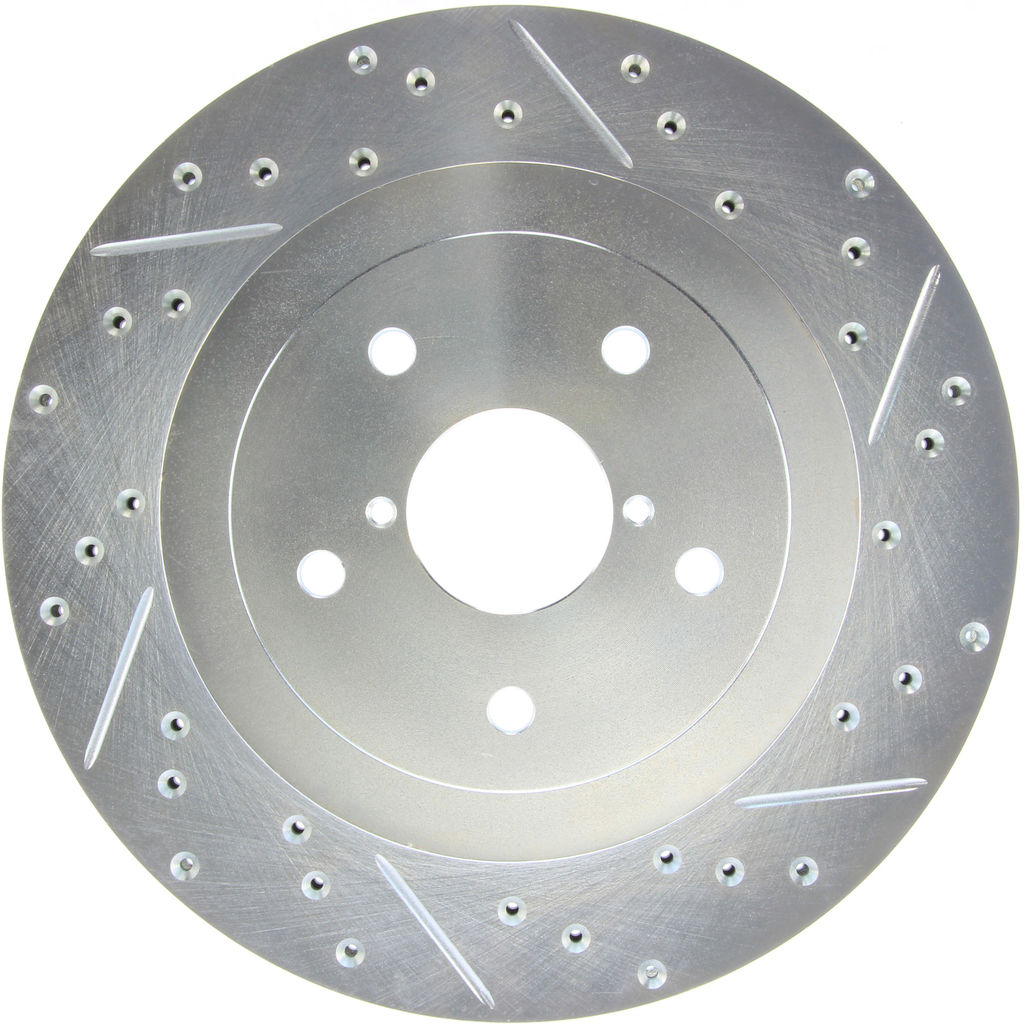 Stoptech 227.47023L - Select Sport Drilled and Slotted Brake Rotor