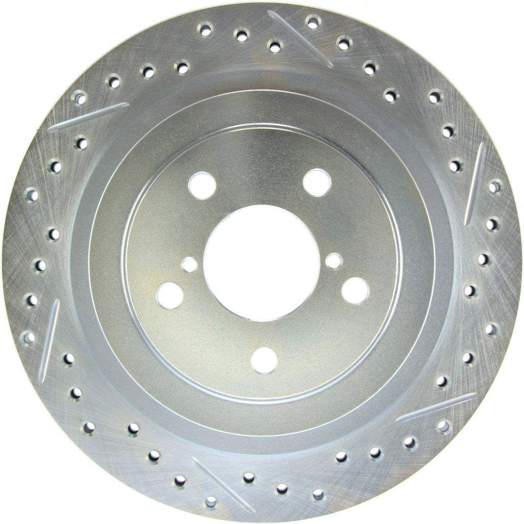 Stoptech 227.47025L - Select Sport Drilled and Slotted Brake Rotor