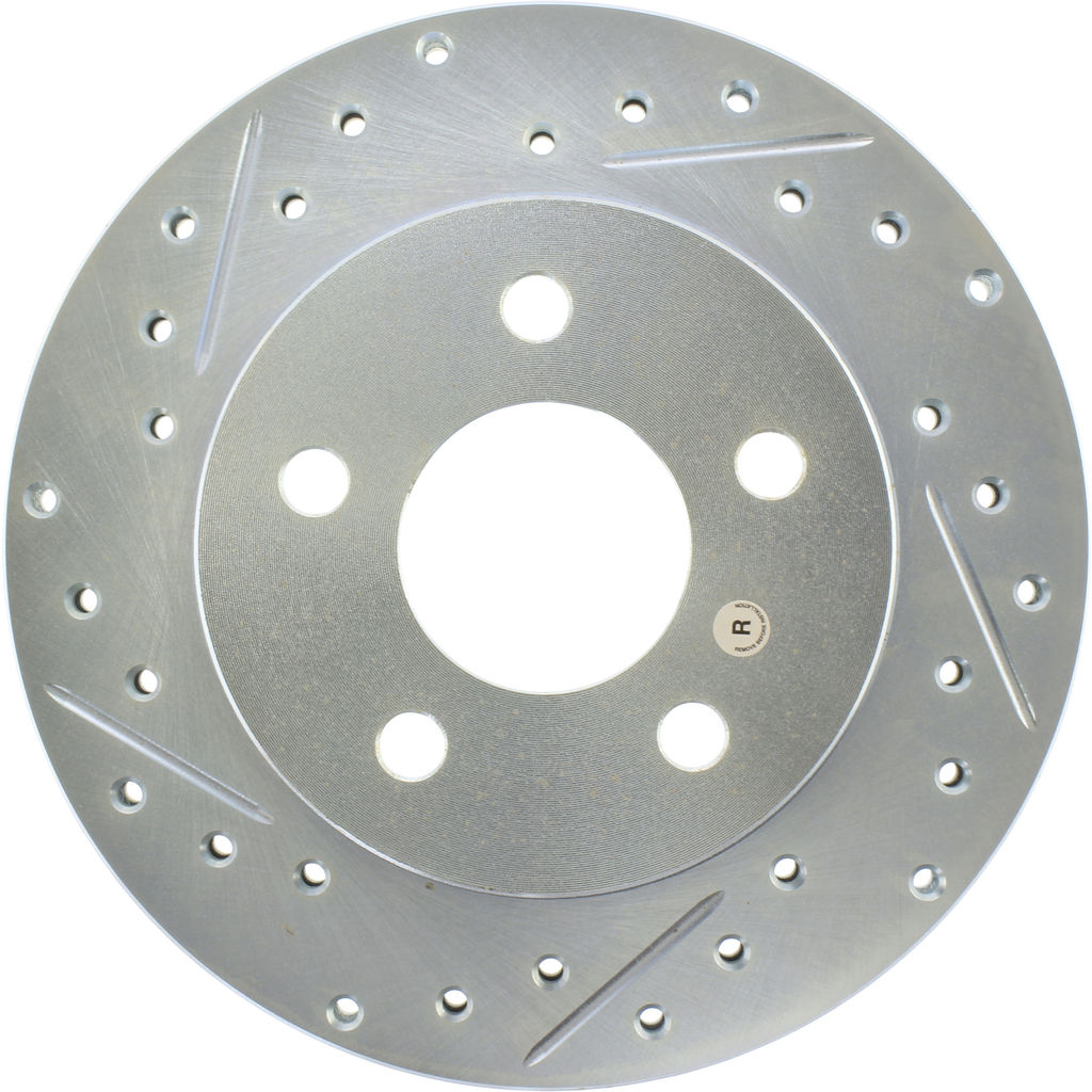 Select Sport Drilled and Slotted Brake Rotor