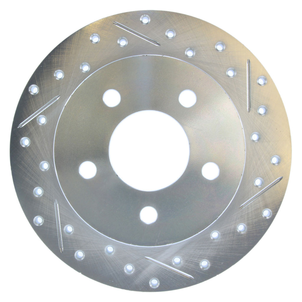 Select Sport Drilled and Slotted Brake Rotor