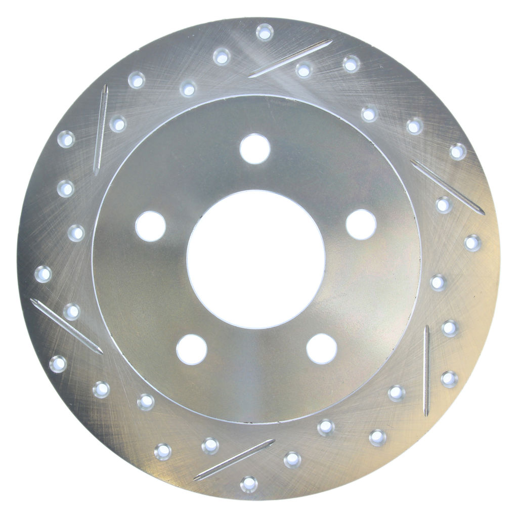 Select Sport Drilled and Slotted Brake Rotor