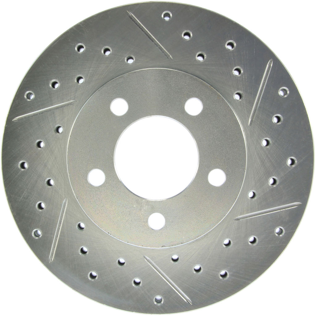 Select Sport Drilled and Slotted Brake Rotor