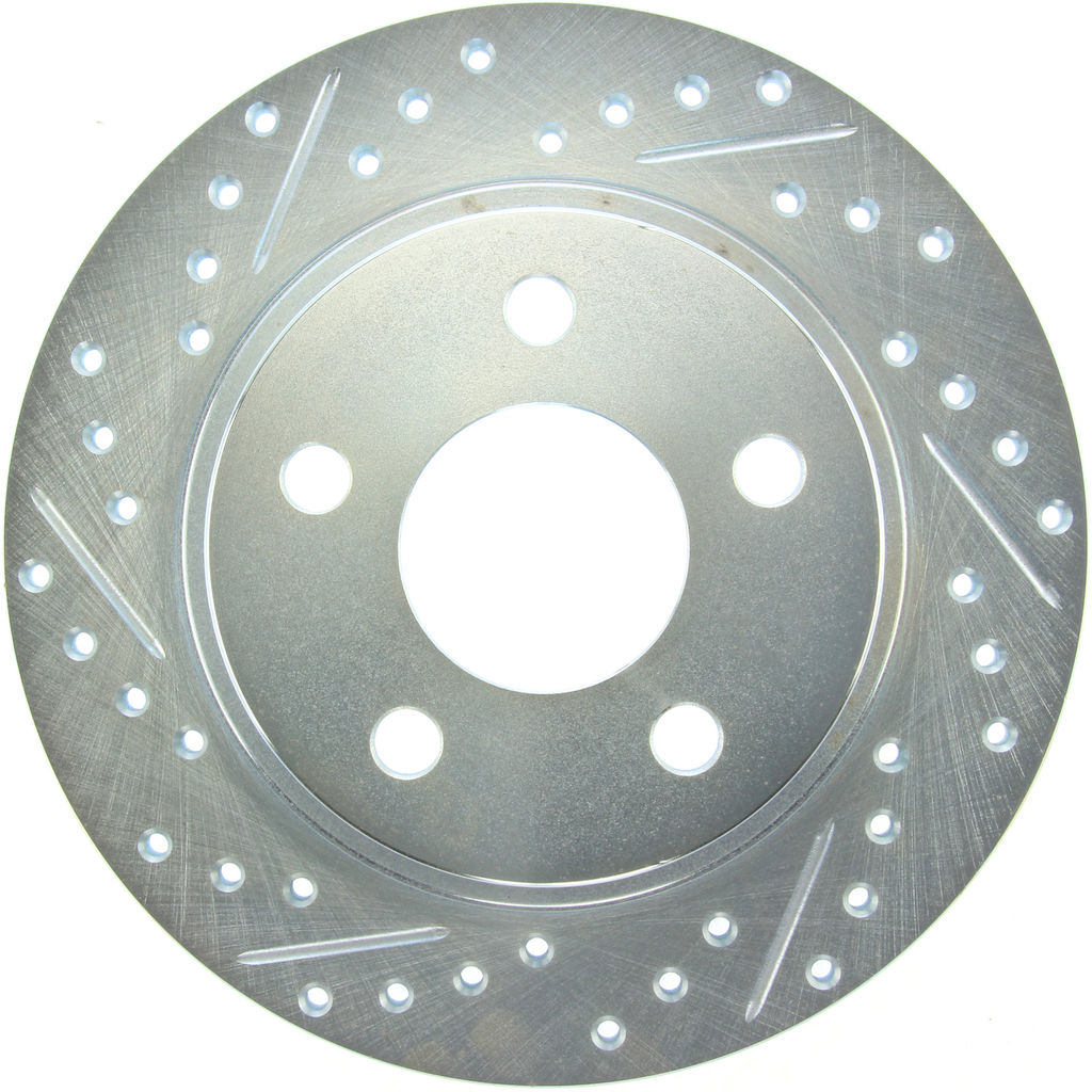 Select Sport Drilled and Slotted Brake Rotor