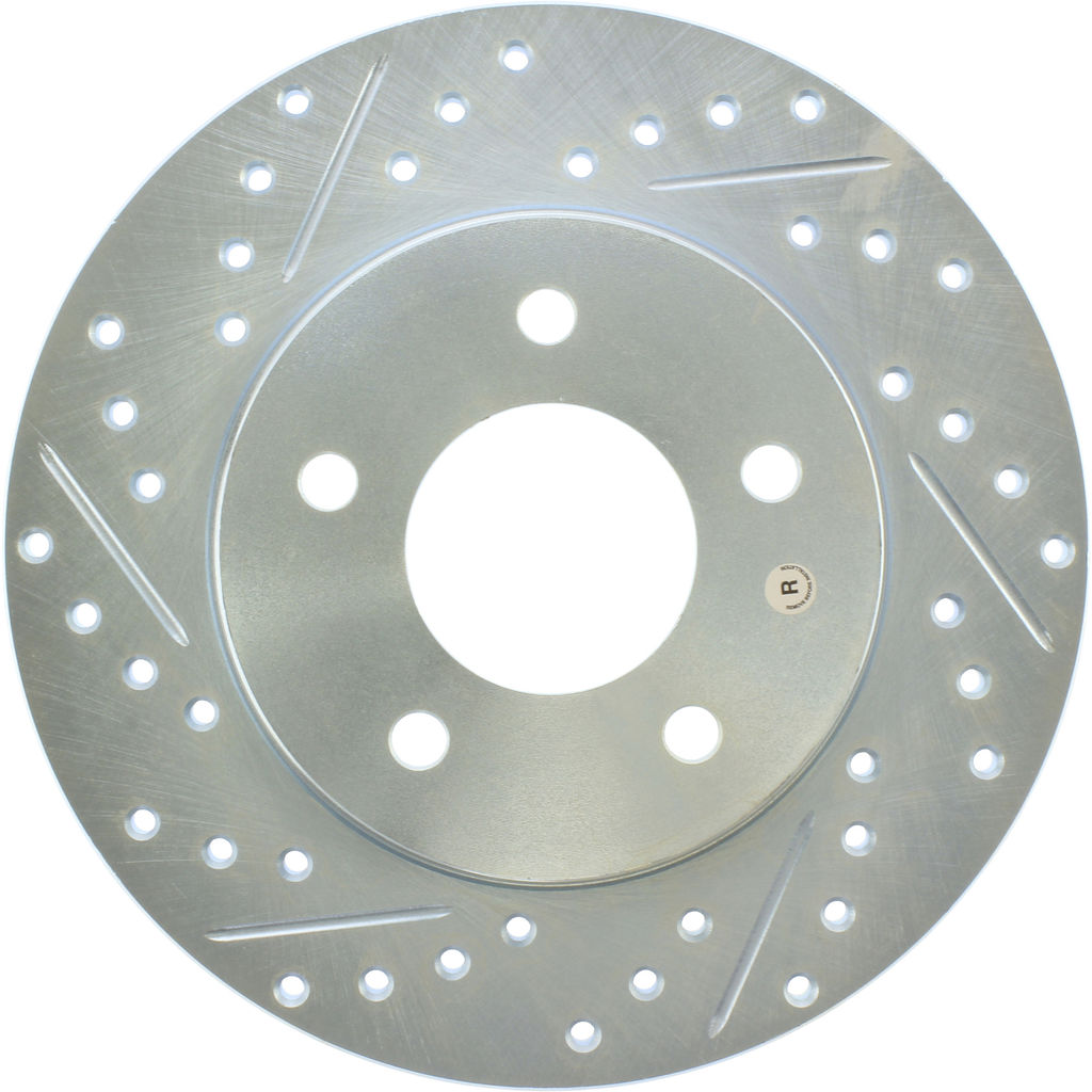 Select Sport Drilled and Slotted Brake Rotor