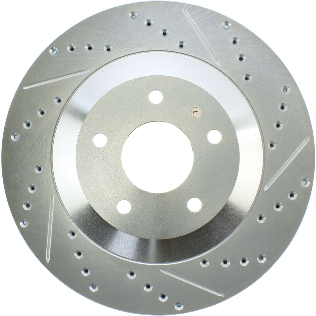 Select Sport Drilled and Slotted Brake Rotor