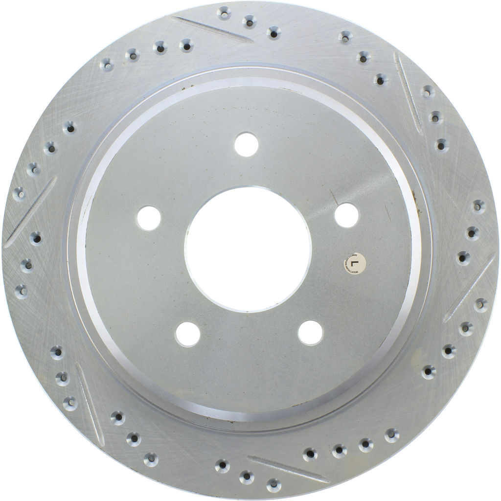 Select Sport Drilled and Slotted Brake Rotor