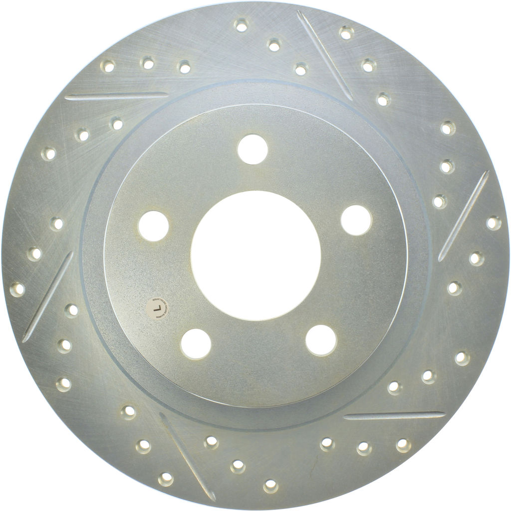 Select Sport Drilled and Slotted Brake Rotor
